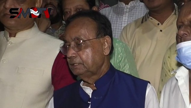 কুমিল্লা দক্ষিণ জেলা আওয়ামীলীগ এর সম্মেলন বিষয় জানাচ্ছেন মুজিবুল হক মুজিব এমপি