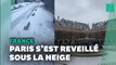 Paris s'est reveillé sous la neige ce mercredi 14 décembre