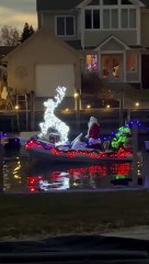 Santa's Sleigh is a Speedboat