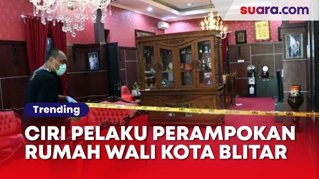Pakai Mobil Plat Merah, Begini Ciri-Ciri Pelaku Perampokan Rumah Dinas Wali Kota Blitar