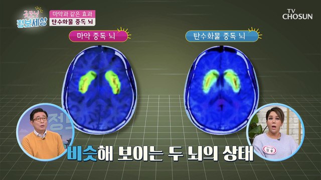 마약과 같은 효과를 가진 탄수화물 중독된 뇌 TV CHOSUN 221214 방송