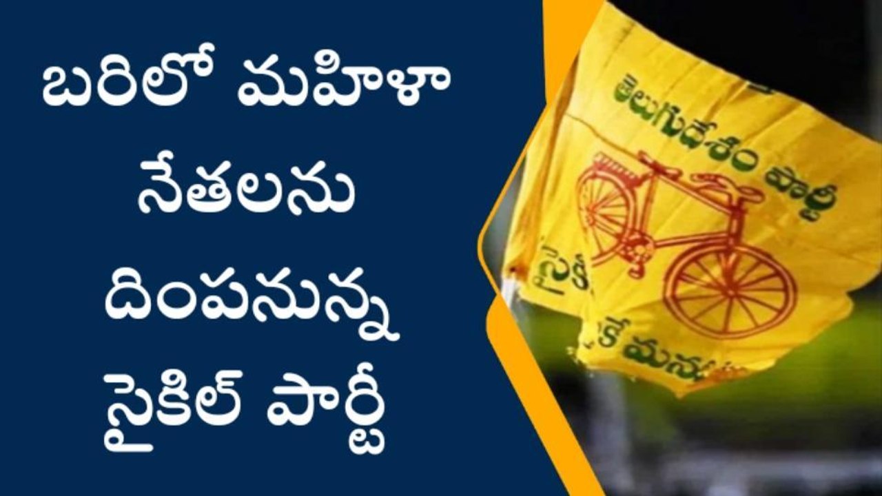 కడప: టీడీపీ కొత్త వ్యూహం... బరిలో మహిళా నేతలను దింపనున్న సైకిల్ పార్టీ