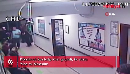 Dördüncü kez kalp krizi geçirdi! İlk sözü: Yine mi ölmedim