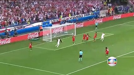 Veja os gols de Portugal e Polônia pela Euro