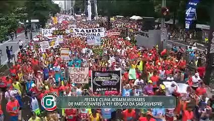 Festa e clima atraem milhares de participantes à 91ª edição da São Silvestre