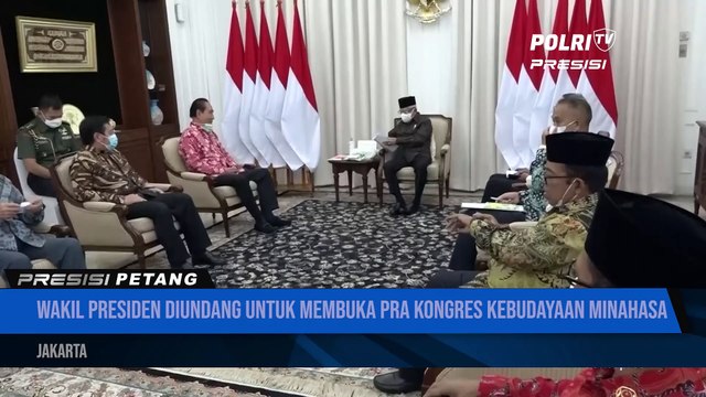 Wakil Presiden Ma’Ruf Amin Menerima Yayasan Pengembangan Kebudayaan Minahasa