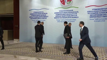 Türkiye-Azerbaycan-Türkmenistan Devlet Başkanları Birinci Zirvesi