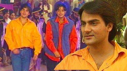 Shooting Of Sham Ghansham (1998) | Arbaaz Khan, Chandrachur Singh