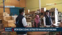 BPOM Gorontalo Sidak Gudang Distributor Makanan dan Minuman