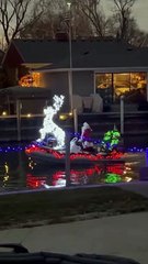 Santa's Sleigh is a Speedboat