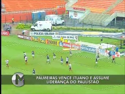 Palmeiras 3 x 0 Ituano 11022012 7ª rodada Melhores Momentos