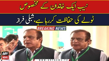 NAB is protecting a particular group of a family, Shibli Faraz