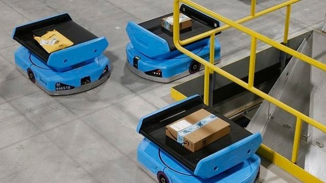 هل تصبح الروبوتات بديلاً عن البشر في أمازون ؟