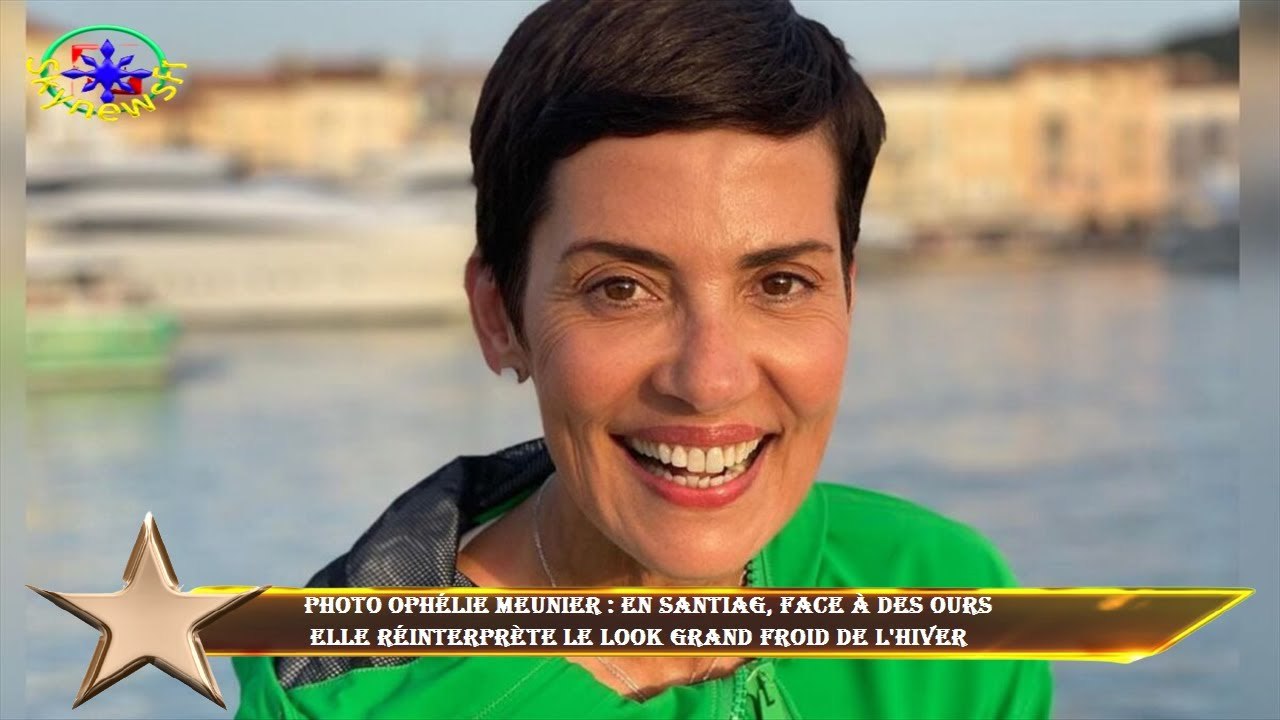 PHOTO Ophélie Meunier : en santiag, face à des ours  elle réinterprète le look grand froid de l'hive