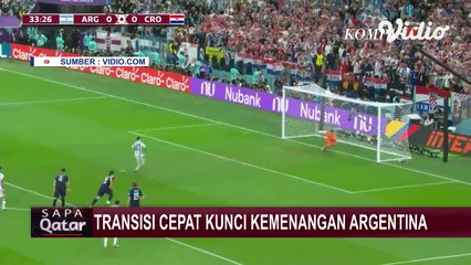 Download Video: Kalahkan Kroasia 3-0 Tanpa Balas, Argentina Lolos ke Final Piala Dunia 2022