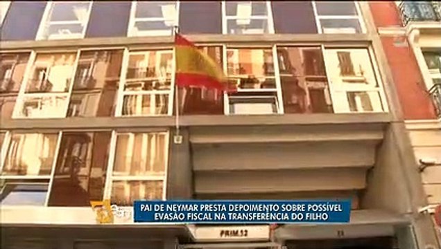 Pai de Neymar depõe sobre acusações na Espanha