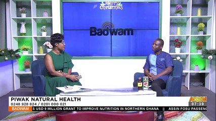 Piwak Natural Health - Badwam Afisem on Adom TV (14-12-22)