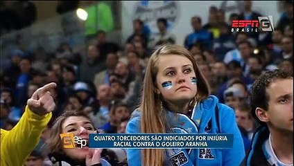 Torcedores gremistas são indiciados por racismo