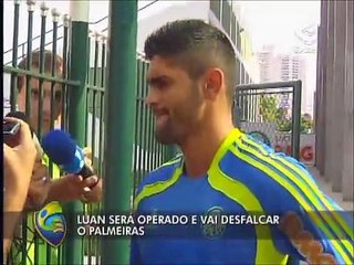 Luan passará por cirurgia no planta do pé e Thiago Heleno está liberado pelo DM