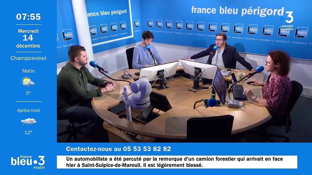 Hugo Larue, 24 ans, buraliste à Périgueux