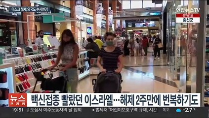 벗고 다시 쓰고…마스크 착용, 확산 상황따라 제각각