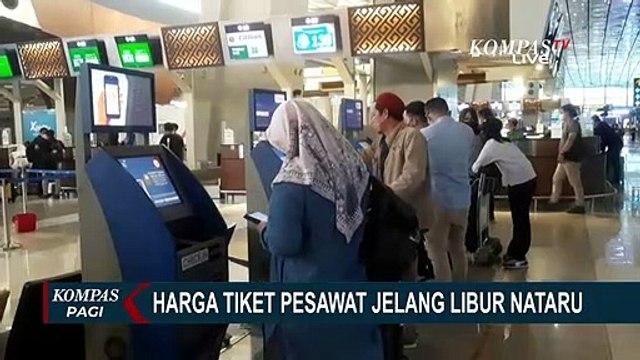 Jelang Libur Natal dan Tahun Baru, Harga Tiket Pesawat Rute Domestik Mulai Naik
