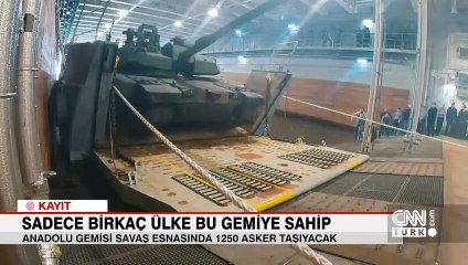 CNN TÜRK, Türkiye'nin ilk uçak gemisini görüntüledi