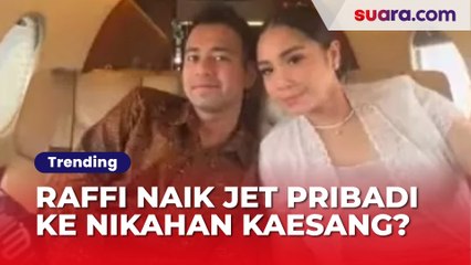 Naik Jet Pribadi ke Nikahan Kaesang, Segini Duit Bensin dan Parkir yang Dikeluarkan Raffi Ahmad