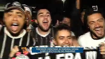 Fiel comparece em peso e Timão bate Atlético-MG após queda no Brasileiro