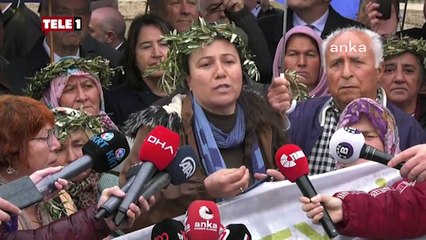Çiftçiler "Zeytin Yasası" için Meclis'te! "Zeytinimize kıymak isteyenlere asla izin veremeyiz"