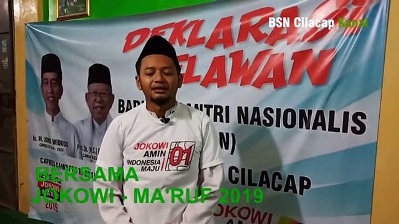 Miftah Farid: Mendukung #01 Bapak Jokowi - K.H. Ma'ruf Amin Sebagai Kewajiban