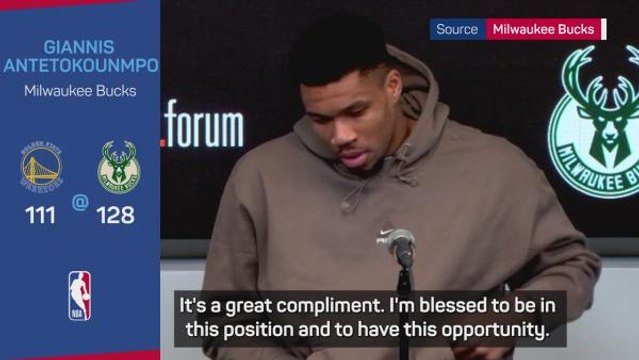 Giannis honoured to make Bucks history