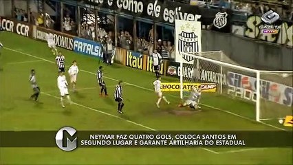Assista aos gols da vitória do Santos contra a Barbarense