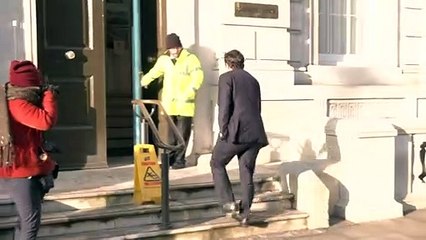 Ministers arrive to discuss strikes at COBRA meeting