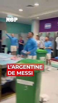 la Joie des Argentins après leur qualification en Finale de Coupe du Monde