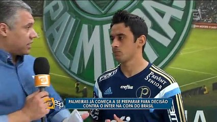 Palmeiras já começa a se preparar para decisão contra o Inter na Copa do Brasil