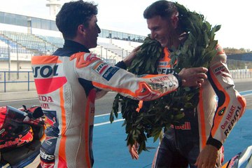 'Joaquín, El Novato' con Marc Márquez © Antena 3