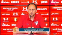 Rogério Ceni assume ter falhado no gol sofrido no Choque-Rei