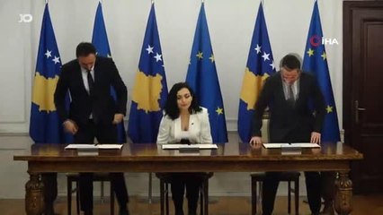 Kosova, AB'ye üyelik başvurusunu imzaladı