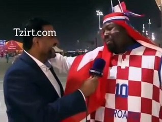 مجومبا المشجع المنحوس  مواجهة فرنسا والمغرب من يشجع؟