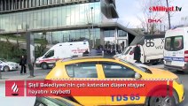 Şişli Belediyesi'nin çatı katından düşen stajyer hayatını kaybetti