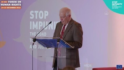 AB Yüksek Temsilcisi Borrell: "AP'de olanları saklamamalıyız"