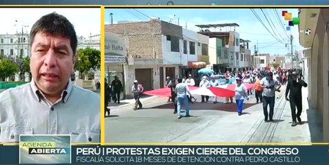 Fiscalía de Perú solicita prisión preventiva para Pedro Castillo