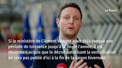 Pneus hiver, la verbalisation attendra