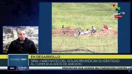 Habitantes del Golán sirio reivindican su identidad tras 41 años de anexión a Israel