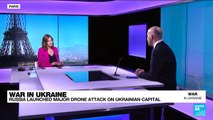 Russia launched major drone attack on Ukrainian capital