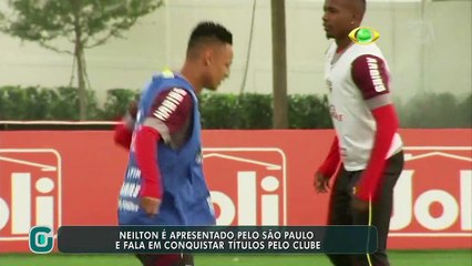 Neílton é apresentado no São Paulo