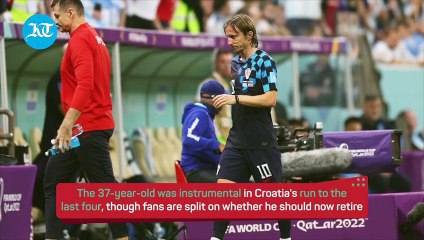 Fifa World Cup: Croatia fans split on whether Modric should retire