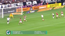 Veja os gols do primeiro tempo entre Corinthians e Flamengo