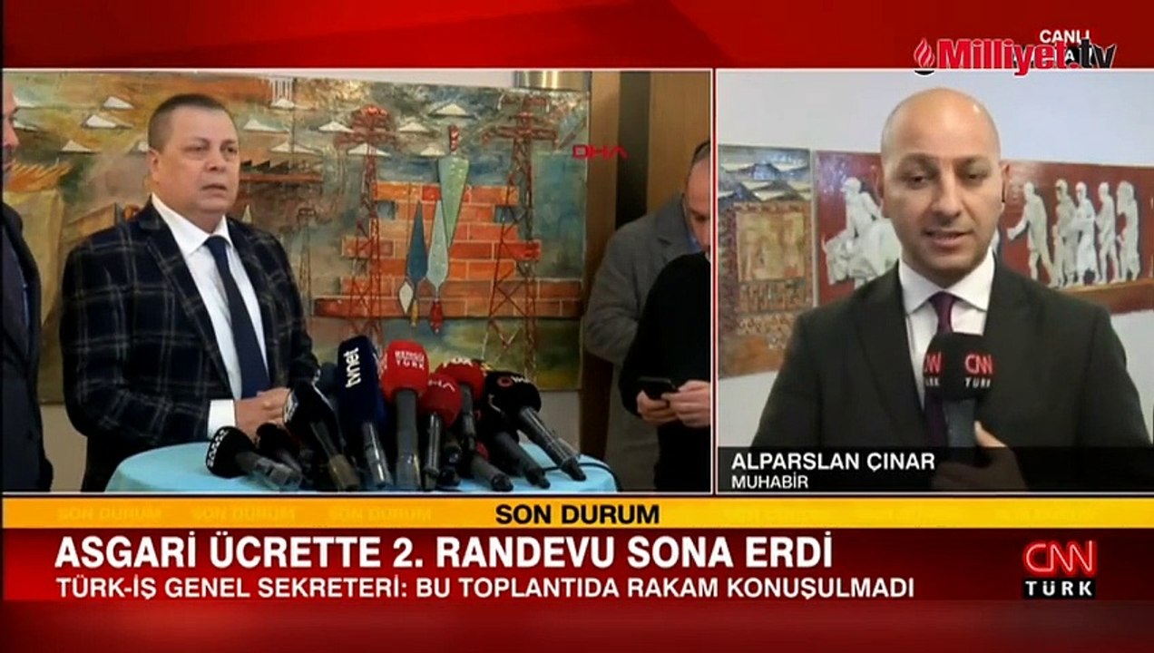Asgari ücret son toplantıya kaldı: TİSK ve Türk-İş'ten ilk açıklama geldi